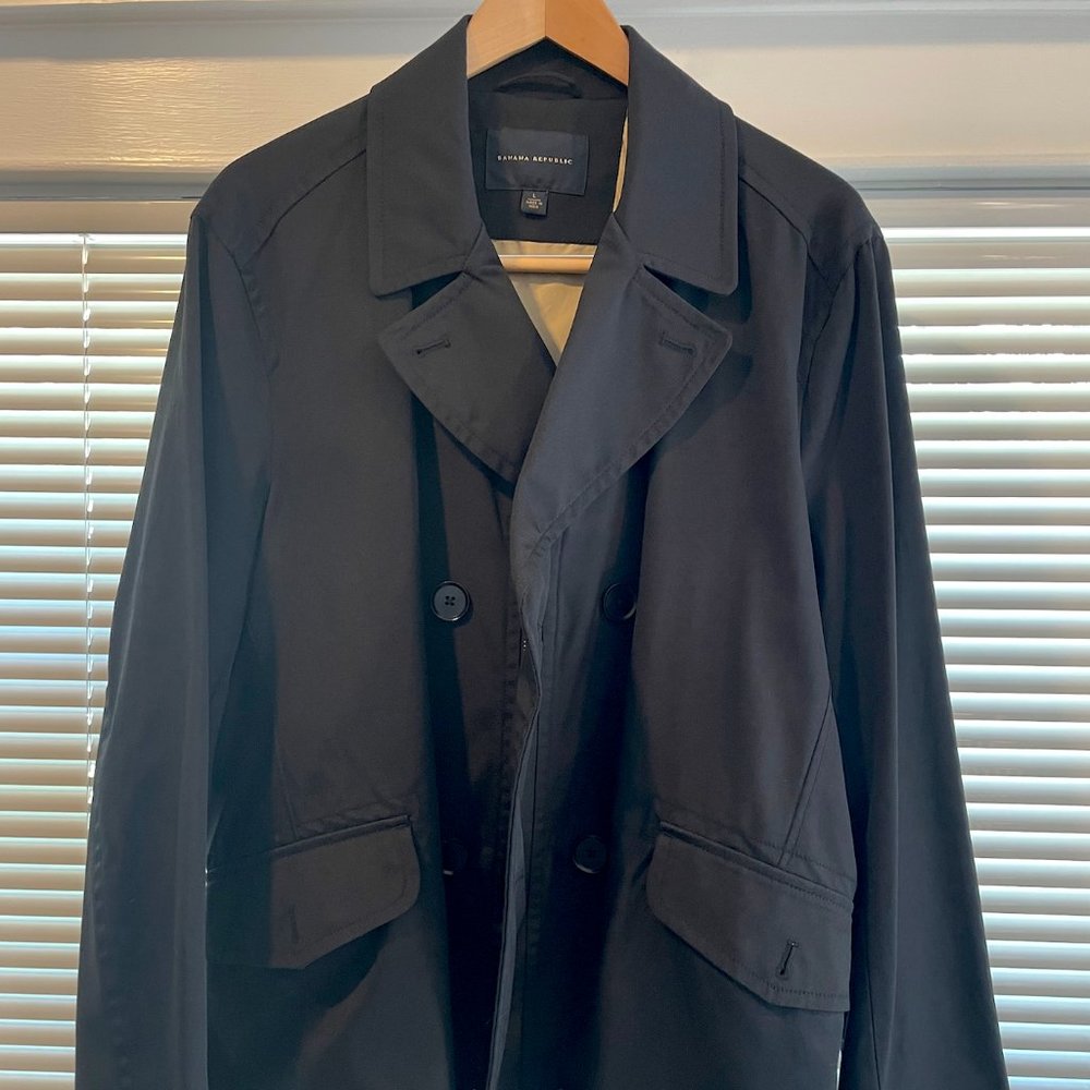 BANANA REPUBLIC MEN'S JACKET black L evening wear